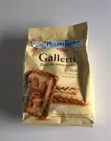 Mängden socker i Galletti