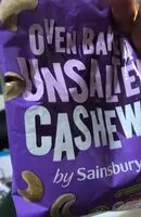Mängden socker i Jumbo Roasted Unsalted Cashews