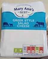 Mängden socker i Greek Style Salad Cheese