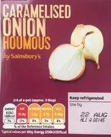 Mängden socker i Caramelised Onion Houmous