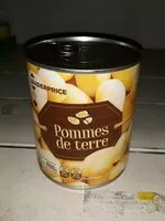 Mängden socker i Pomme  de terre