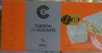 Mängden socker i Turrón de Alicante