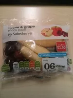 Mängden socker i Apple & grape snack pack
