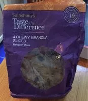 Mängden socker i 4 Chewy Granola Slices