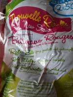 Mängden socker i betteraves rouges