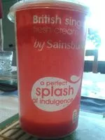 Mängden socker i British single fresh cream