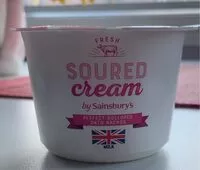 Mängden socker i Soured cream