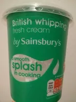 Whipping fresh cream