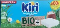 Mängden socker i Kiri Lait Frais & Crème BIO
