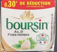 Mängden socker i Boursin ail & fine herbes