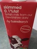 Mängden socker i Skimmed British Milk