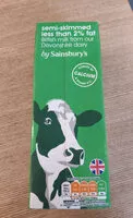 Mängden socker i Semi-skimmed British milk