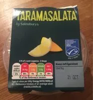 Mängden socker i Rich Taramasalata