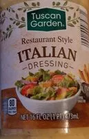 Mängden socker i Italian Dressing