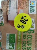 Mängden socker i 6 oeufs frais gros