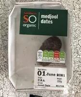 Mängden socker i Sainsbury’s Organic Medjool Dates