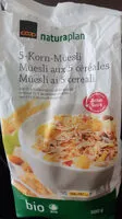 Mängden socker i muesli aux 5 céréales