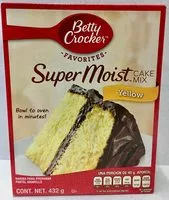 Mängden socker i Harina para preparar pastel amarillo