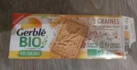 Mängden socker i Gerblé bio 3 graines