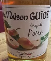 Mängden socker i Sirop de Poire