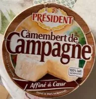 Mängden socker i Camembert de campagne