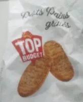 Mängden socker i Petits pains grillés