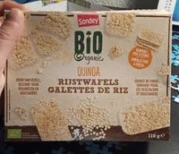 Mängden socker i galettes de riz bio organic