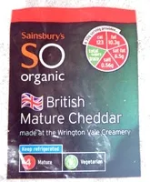 Mängden socker i British Mature Cheddar