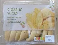 Mängden socker i Garlic slices