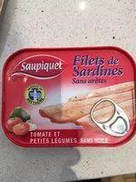 Mängden socker i Sardines saupiquet