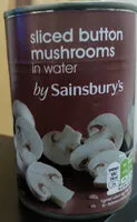 Mängden socker i Sliced button mushrooms in water