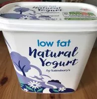 Mängden socker i Low fat natural yogurt