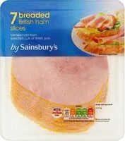 Mängden socker i 7 Breaded British Ham Slices