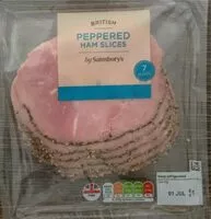Mängden socker i Peppered Ham Slices