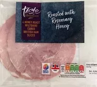 Mängden socker i 4 cooked and honey roast ham