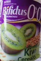 Mängden socker i Bifidus desnatado kiwi cereales