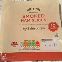 Mängden socker i Smoked ham slices