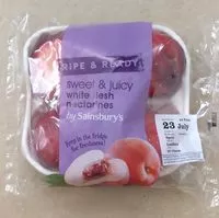 Mängden socker i Ripe & Ready White Flesh Nectarines