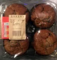 Mängden socker i blueberry muffins