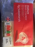 Mängden socker i Mature british cheddar