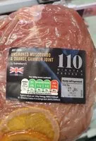 Mängden socker i Unsmoked muscovado and orange gammon joint