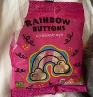 Mängden socker i raimbow buttons