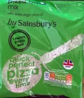 Mängden socker i Pizza base mix