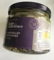 Mängden socker i Sainsbury's Chargrilled Artichokes