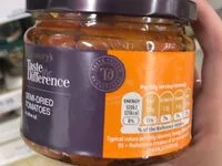 Mängden socker i Semi dried tomatoes