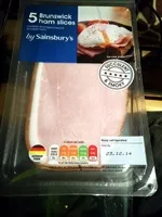 Mängden socker i Brunswick ham slices