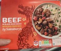 Mängden socker i Beef in black bean sauce