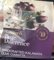 Mängden socker i Olive ciabatta