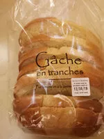 Mängden socker i gâche en tranches