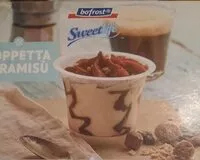 Mängden socker i Coppetta tiramisù